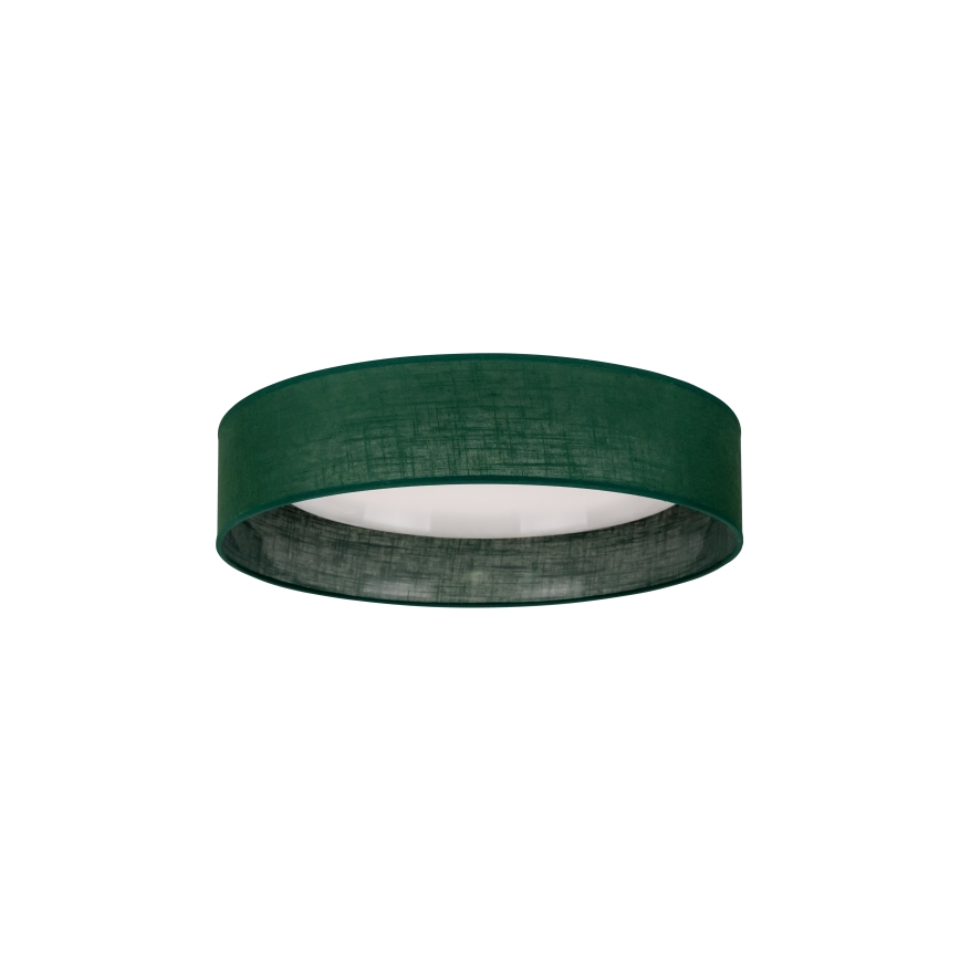 Duolla - LED Ceiling light ROLLER LED/24W/230V d. 45 cm green
