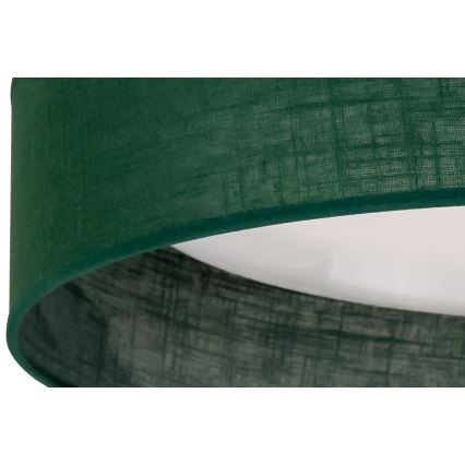Duolla - LED Ceiling light ROLLER LED/24W/230V d. 45 cm green