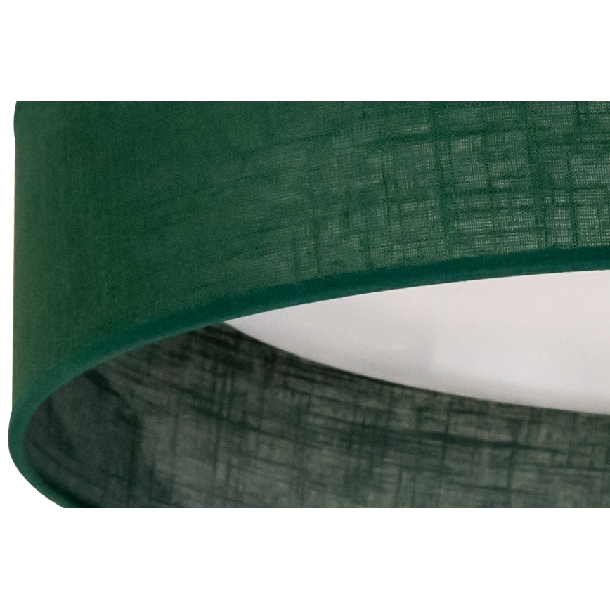 Duolla - LED Ceiling light ROLLER LED/24W/230V d. 45 cm green