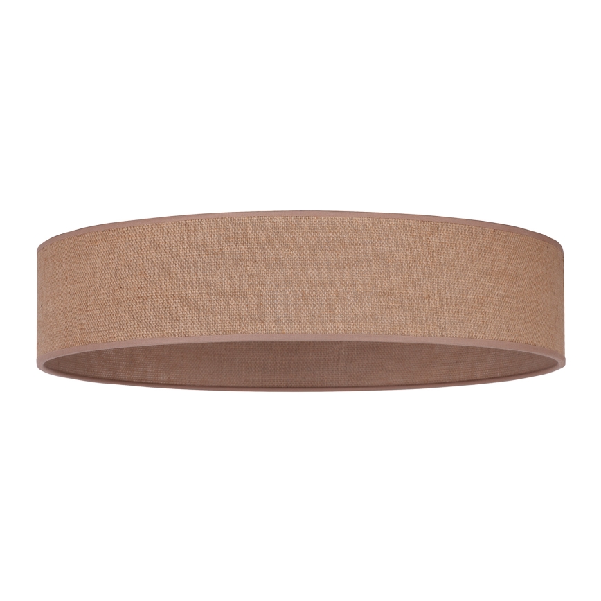 Duolla - LED Ceiling light ROLLER LED/24W/230V d. 45 cm light brown
