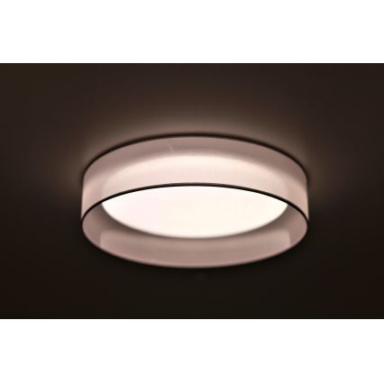 Duolla - LED Ceiling light ROLLER LED/24W/230V d. 45 cm light grey