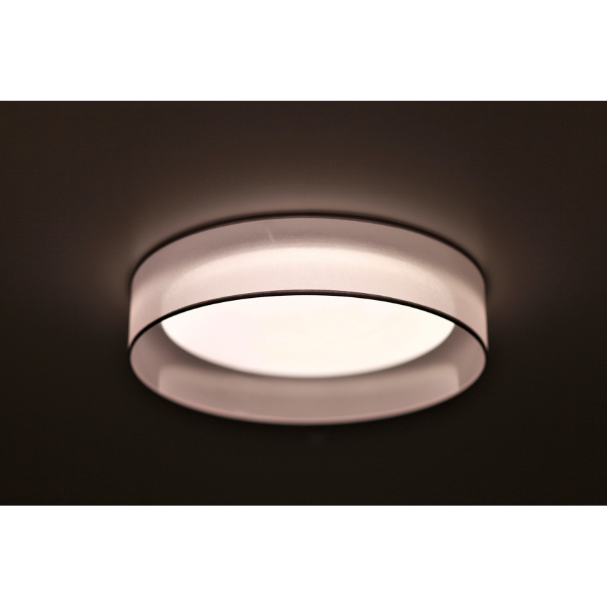 Duolla - LED Ceiling light ROLLER LED/24W/230V d. 45 cm light grey