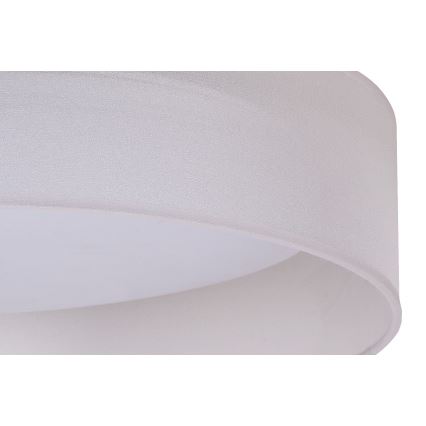 Duolla - LED Ceiling light ROLLER LED/24W/230V d. 45 cm light grey