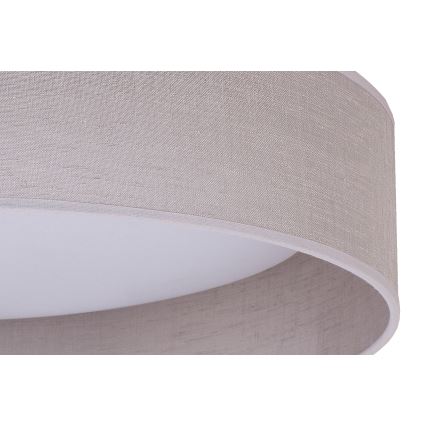 Duolla - LED Ceiling light ROLLER LED/24W/230V d. 45 cm light grey
