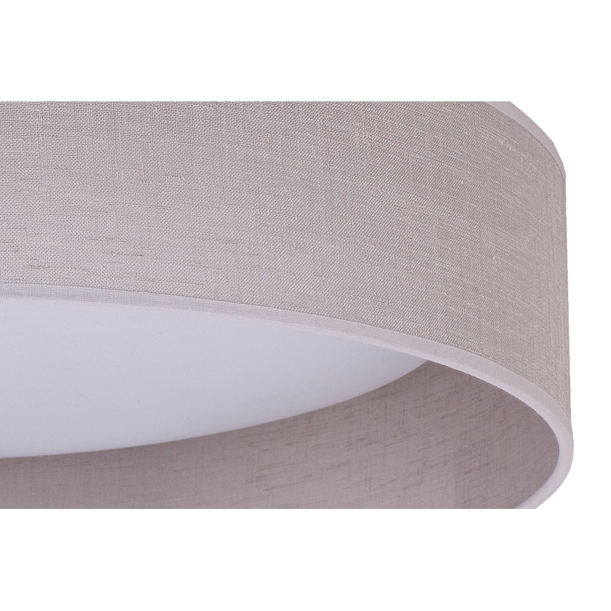 Duolla - LED Ceiling light ROLLER LED/24W/230V d. 45 cm light grey