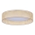 Duolla - LED Ceiling light ROLLER LED/24W/230V d. 45 cm rattan