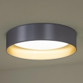 Duolla - LED Ceiling light ROLLER LED/24W/230V d. 45 cm silver/gold