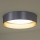 Duolla - LED Ceiling light ROLLER LED/24W/230V d. 45 cm silver/gold