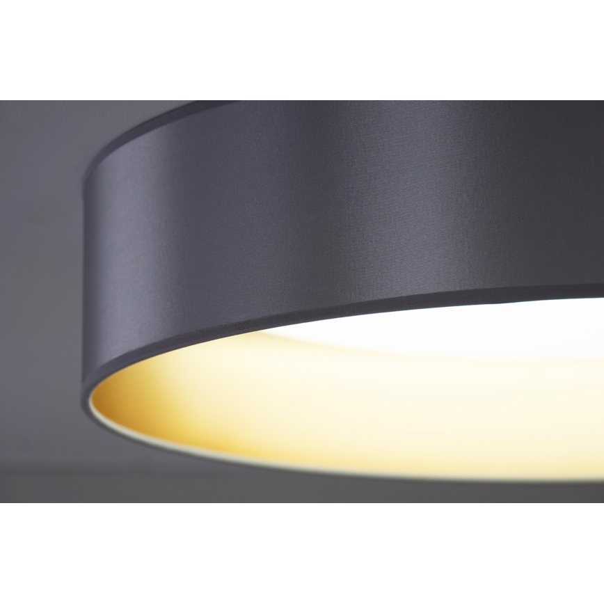 Duolla - LED Ceiling light ROLLER LED/24W/230V d. 45 cm silver/gold