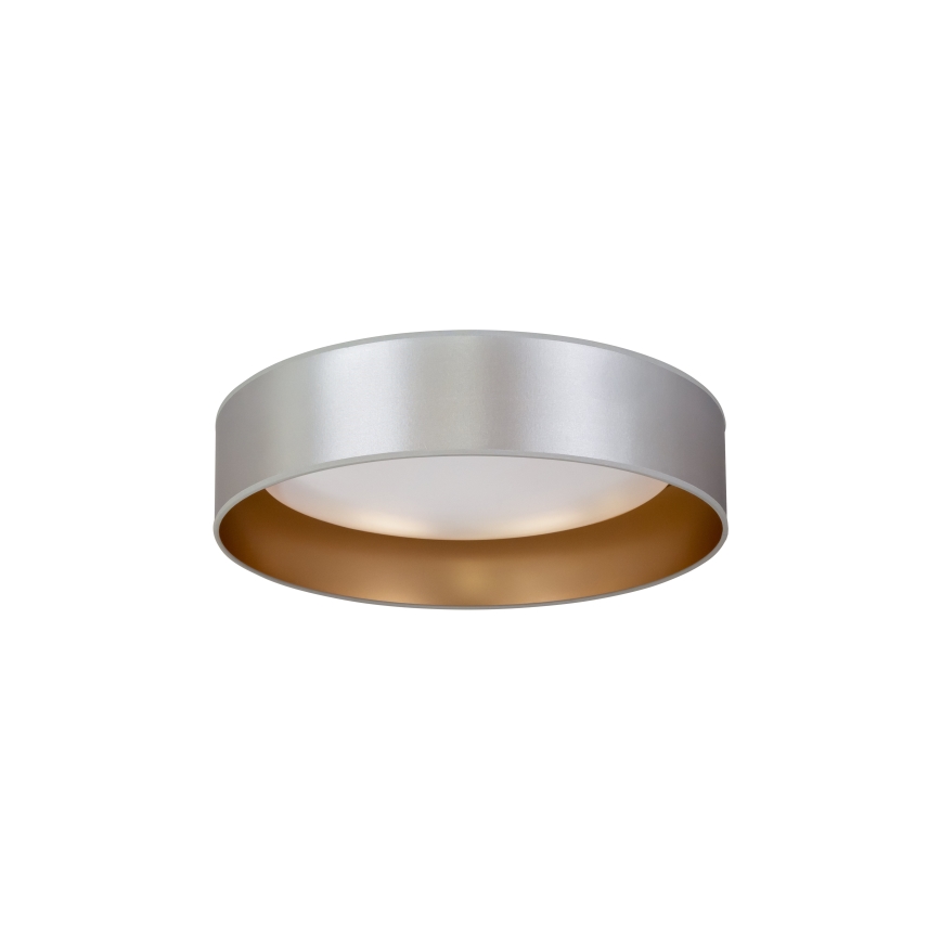 Duolla - LED Ceiling light ROLLER LED/24W/230V d. 45 cm silver/gold