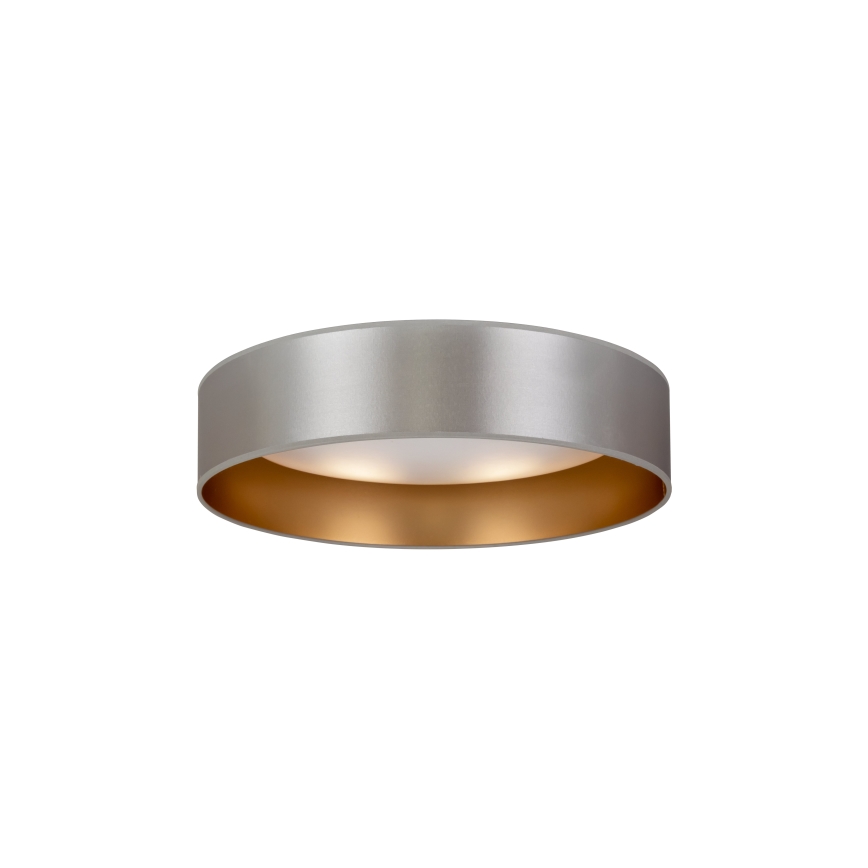 Duolla - LED Ceiling light ROLLER LED/24W/230V d. 45 cm silver/gold