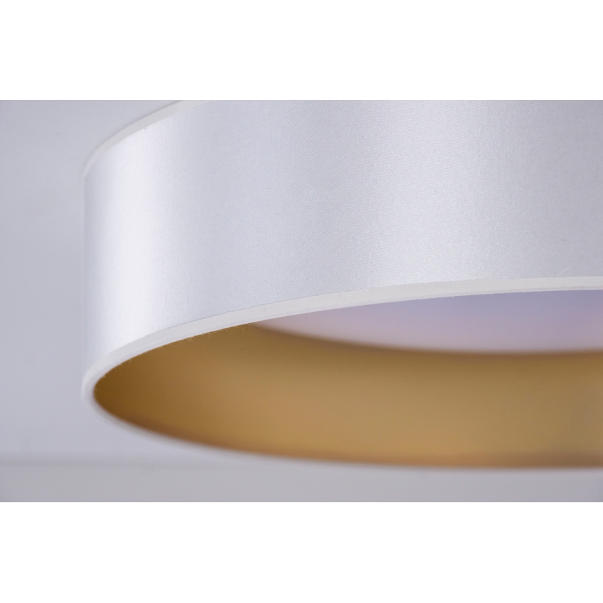 Duolla - LED Ceiling light ROLLER LED/24W/230V d. 45 cm silver/gold