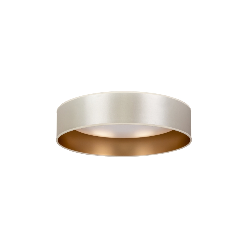 Duolla - LED Ceiling light ROLLER LED/24W/230V d. 45 cm silver/gold