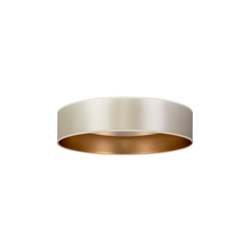 Duolla - LED Ceiling light ROLLER LED/24W/230V d. 45 cm silver/gold