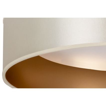 Duolla - LED Ceiling light ROLLER LED/24W/230V d. 45 cm silver/gold