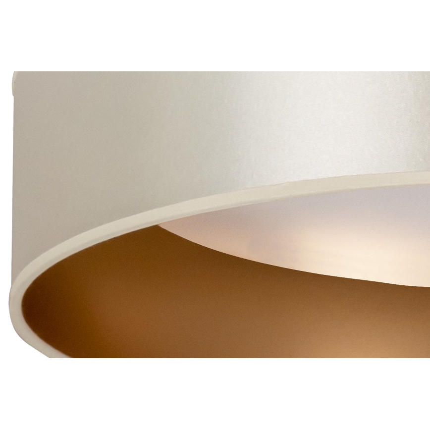 Duolla - LED Ceiling light ROLLER LED/24W/230V d. 45 cm silver/gold