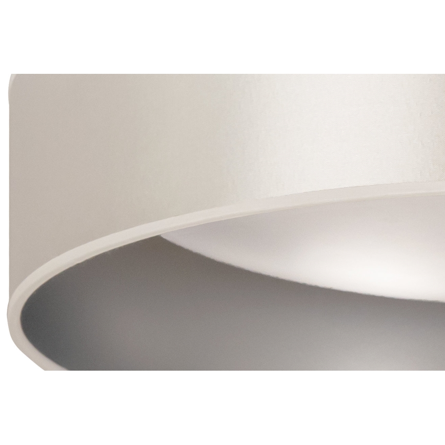 Duolla - LED Ceiling light ROLLER LED/24W/230V d. 45 cm silver