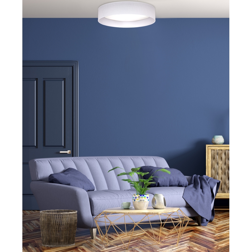 Duolla - LED Ceiling light ROLLER LED/24W/230V d. 45 cm white