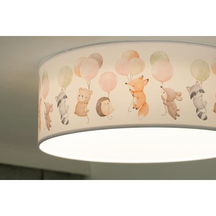 Duolla - LED Children's ceiling light CORTINA LED/26W/230V d. 40 cm 4000K