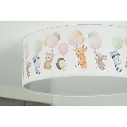 Duolla - LED Children's ceiling light CORTINA LED/26W/230V d. 40 cm 4000K