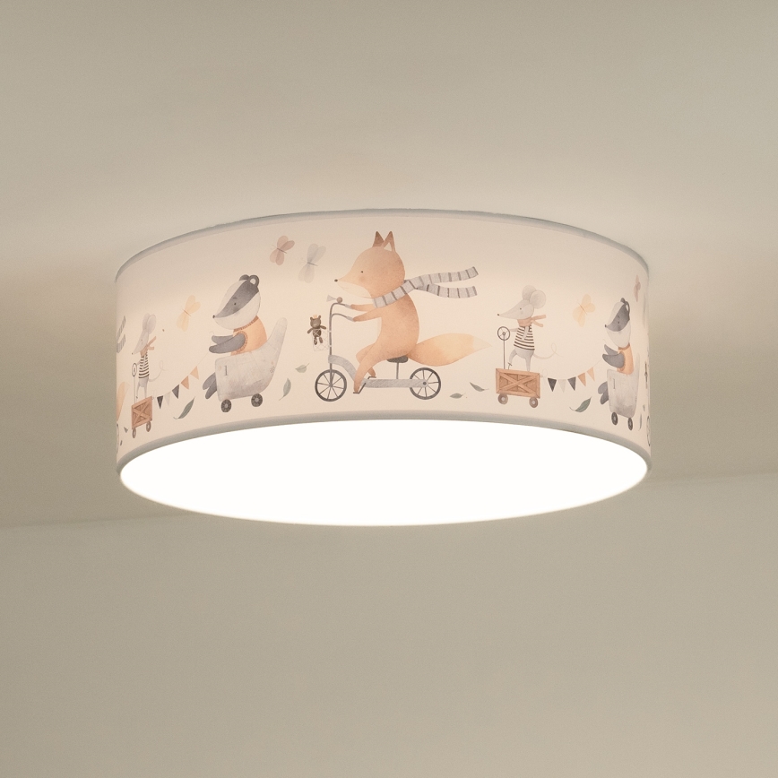 Duolla - LED Children's ceiling light CORTINA LED/26W/230V d. 40 cm 4000K