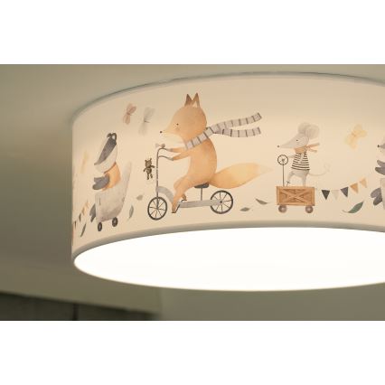 Duolla - LED Children's ceiling light CORTINA LED/26W/230V d. 40 cm 4000K