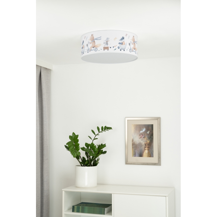 Duolla - LED Children's ceiling light CORTINA LED/26W/230V d. 40 cm 4000K