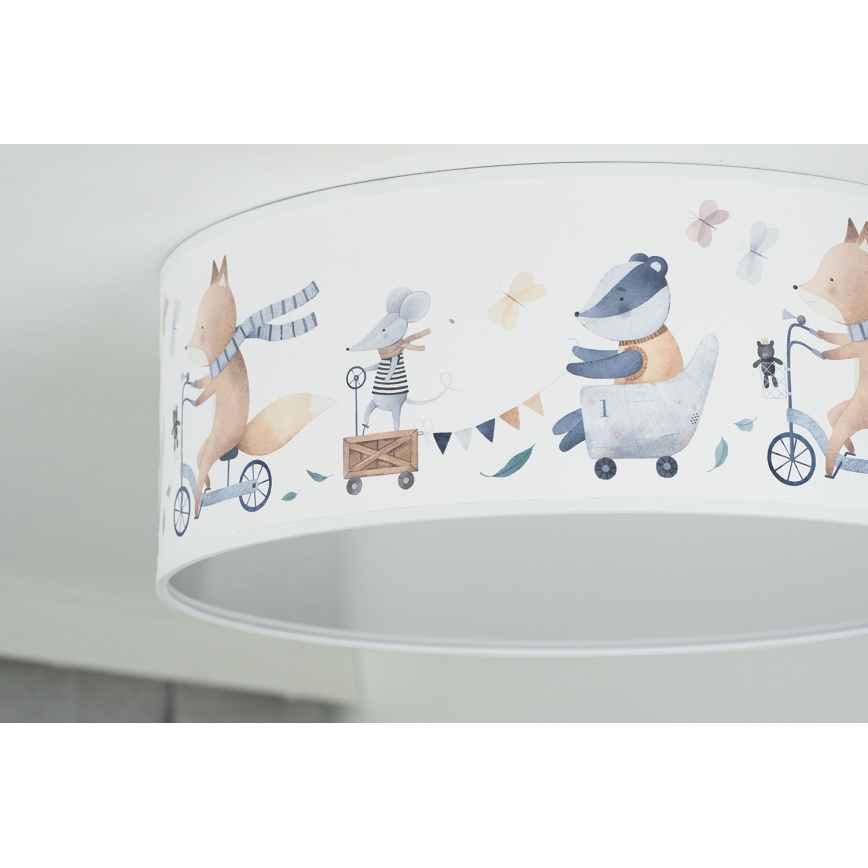 Duolla - LED Children's ceiling light CORTINA LED/26W/230V d. 40 cm 4000K