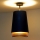 Duolla - Surface-mounted chandelier BELL SHINY 1xE27/15W/230V d. 25 cm blue/copper