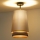 Duolla - Surface-mounted chandelier BELL SHINY 1xE27/15W/230V d. 25 cm silver/black