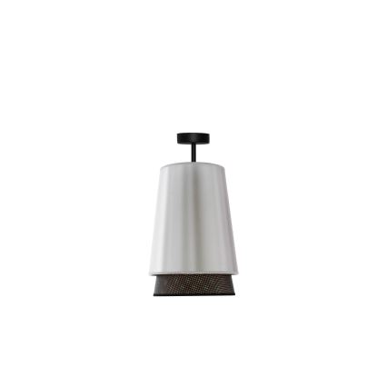 Duolla - Surface-mounted chandelier BELL SHINY 1xE27/15W/230V d. 25 cm silver/black