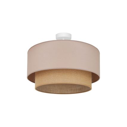 Duolla - Surface-mounted chandelier  BOHO 1xE27/15W/230V d. 45 cm beige/brown
