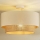Duolla - Surface-mounted chandelier BOHO 1xE27/15W/230V d. 45 cm creamy/brown