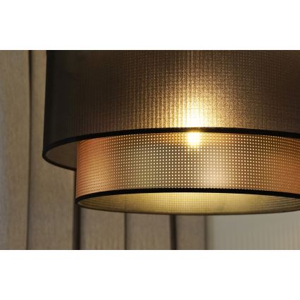 Duolla - Surface-mounted chandelier COPPER SHINY 1xE27/15W/230V d. 45 cm brown/copper
