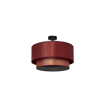 Duolla - Surface-mounted chandelier COPPER SHINY 1xE27/15W/230V d. 45 cm copper