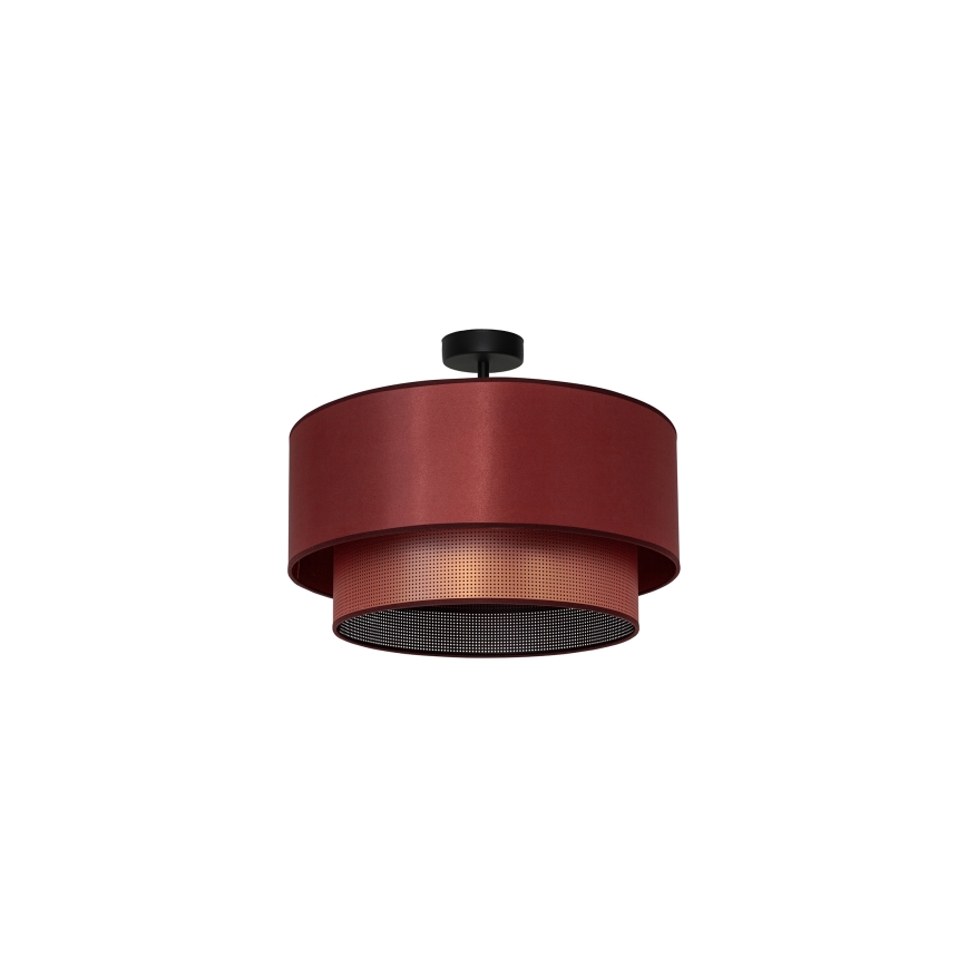 Duolla - Surface-mounted chandelier COPPER SHINY 1xE27/15W/230V d. 45 cm copper