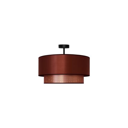 Duolla - Surface-mounted chandelier COPPER SHINY 1xE27/15W/230V d. 45 cm copper