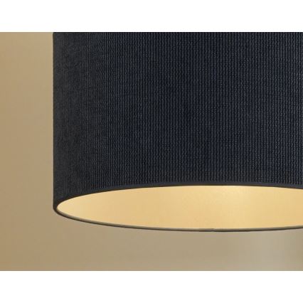 Duolla - Surface-mounted chandelier CORDUROY 1xE27/15W/230V d. 40 cm dark blue