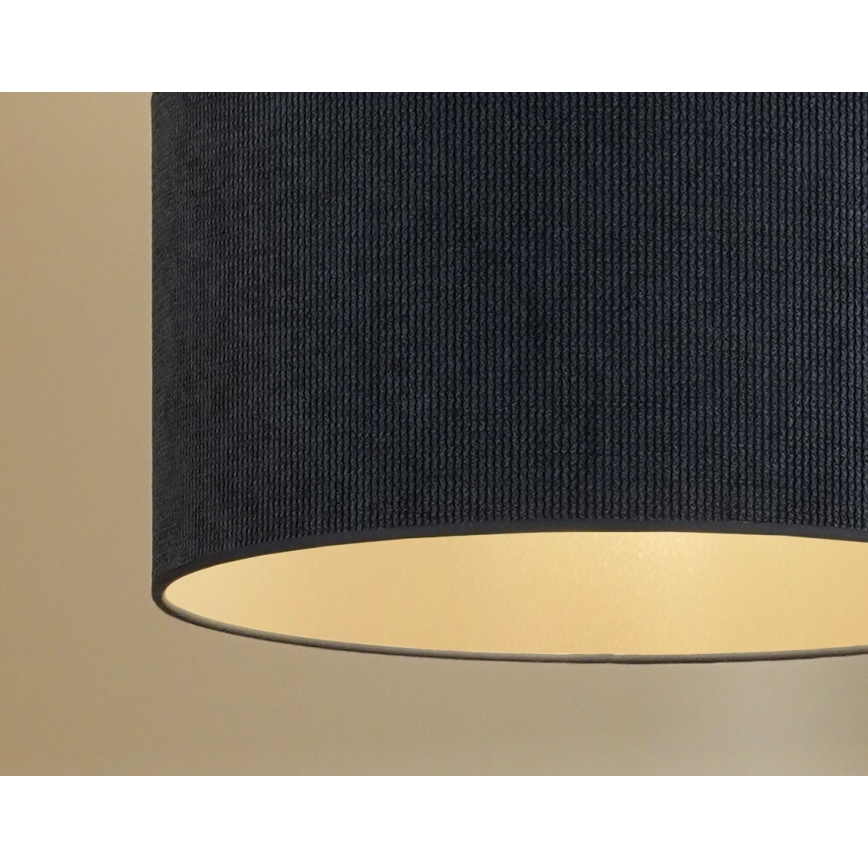 Duolla - Surface-mounted chandelier CORDUROY 1xE27/15W/230V d. 40 cm dark blue