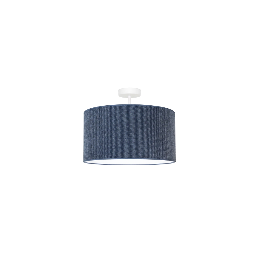 Duolla - Surface-mounted chandelier CORDUROY 1xE27/15W/230V d. 40 cm dark blue