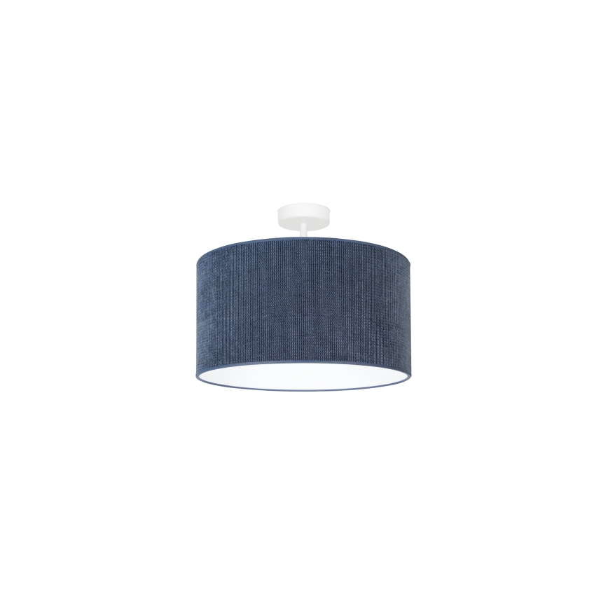Duolla - Surface-mounted chandelier CORDUROY 1xE27/15W/230V d. 40 cm dark blue