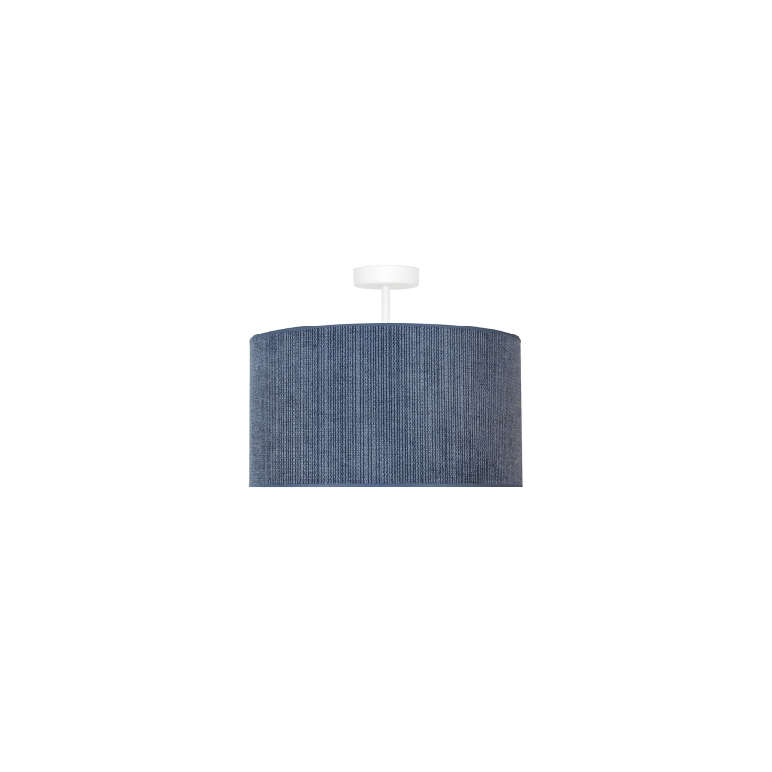 Duolla - Surface-mounted chandelier CORDUROY 1xE27/15W/230V d. 40 cm dark blue