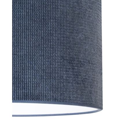 Duolla - Surface-mounted chandelier CORDUROY 1xE27/15W/230V d. 40 cm dark blue