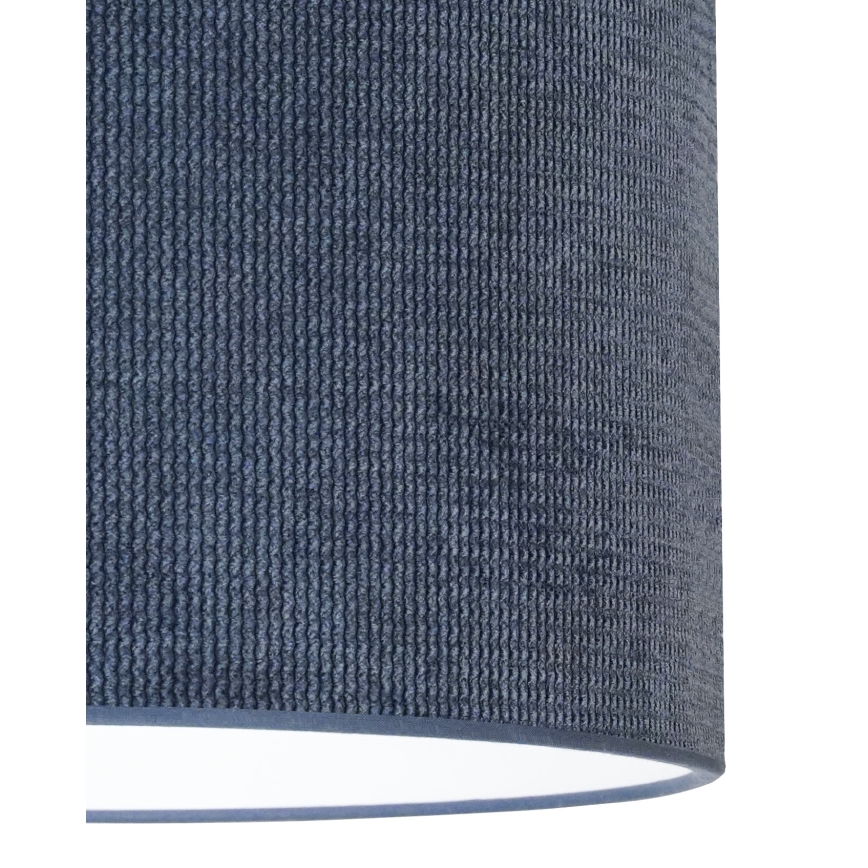 Duolla - Surface-mounted chandelier CORDUROY 1xE27/15W/230V d. 40 cm dark blue