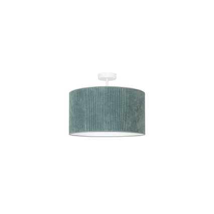 Duolla - Surface-mounted chandelier CORDUROY 1xE27/15W/230V d. 40 cm light blue