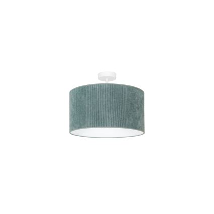 Duolla - Surface-mounted chandelier CORDUROY 1xE27/15W/230V d. 40 cm light blue