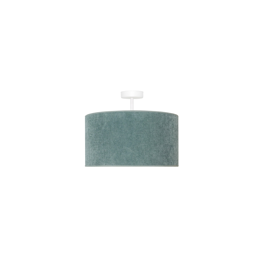Duolla - Surface-mounted chandelier CORDUROY 1xE27/15W/230V d. 40 cm light blue