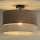Duolla - Surface-mounted chandelier DOUBLE 1xE27/15W/230V d. 40 cm brown/grey
