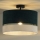 Duolla - Surface-mounted chandelier DOUBLE 1xE27/15W/230V d. 40 cm green/grey