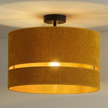 Duolla - Surface-mounted chandelier DOUBLE 1xE27/15W/230V d. 40 cm orange